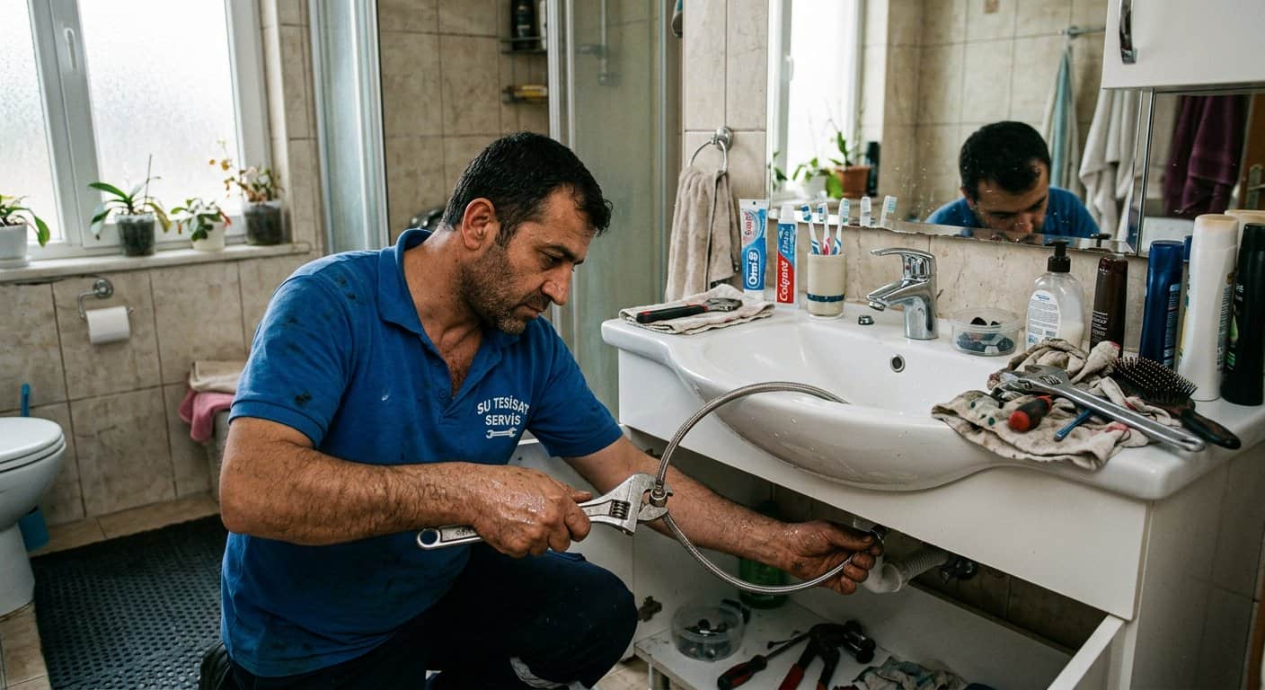 Batarya ve Musluk Değişimi - Esas Su Tesisat